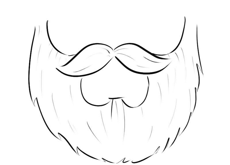 Beard Coloring Page