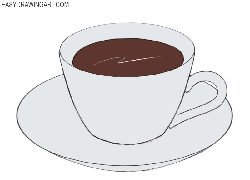 Cup of Coffee Coloring Pages