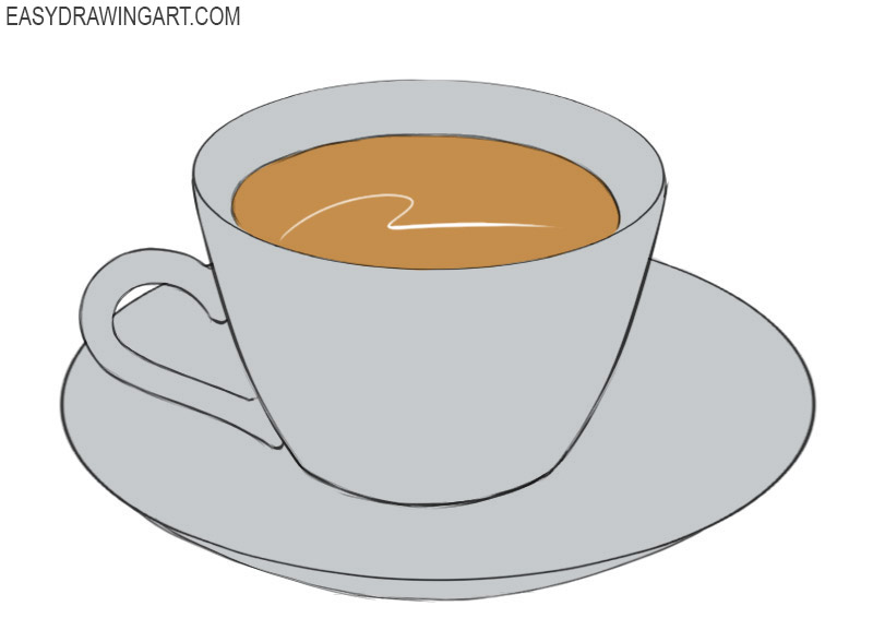 Cup of Tea Coloring Pages