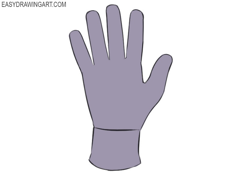 Glove Coloring Pages