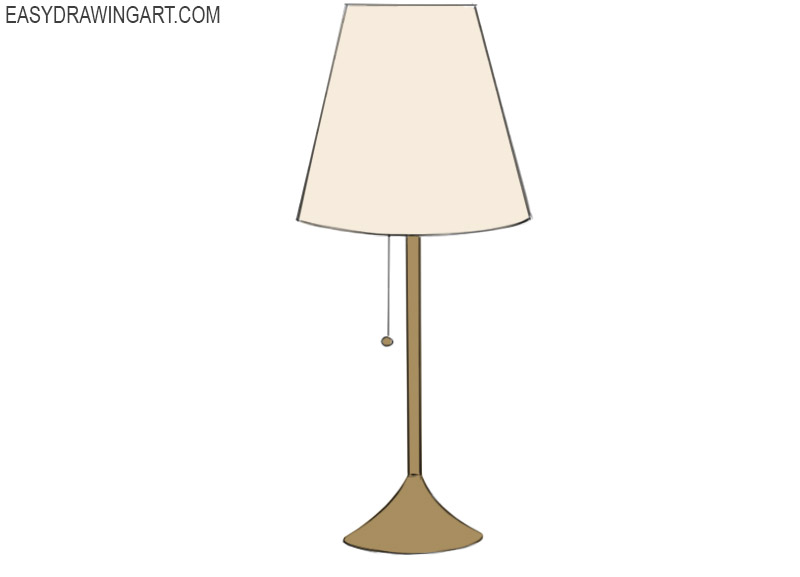 Lamp Coloring Pages