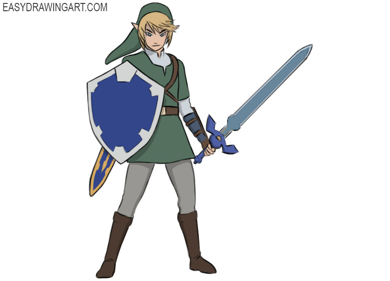 Link Coloring PageS