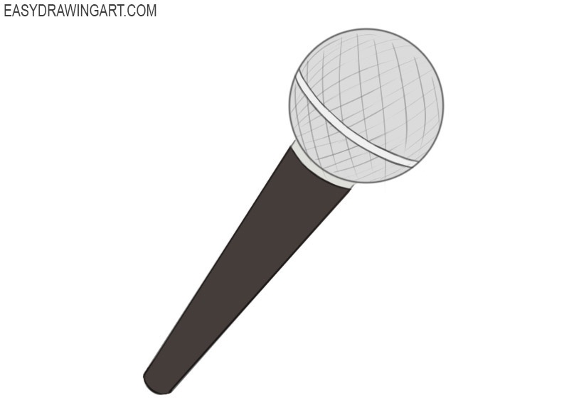 Microphone Coloring Pages