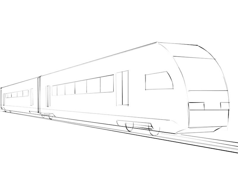Train Coloring Page