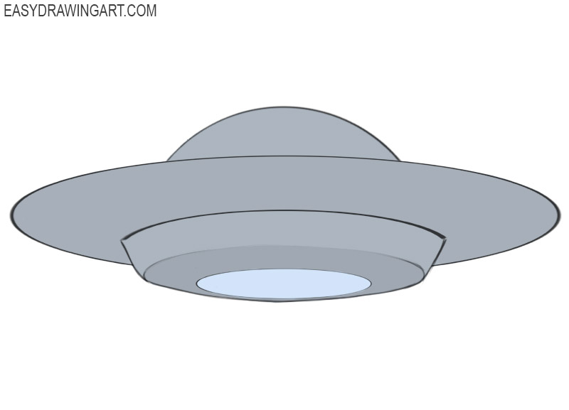 UFO Coloring Pages