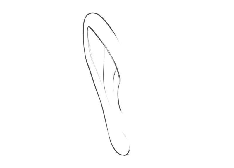 Ear Coloring Pages