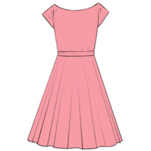 Dress Coloring Page