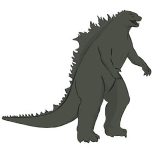Godzilla Coloring Page