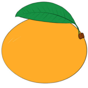 Mango Coloring Page