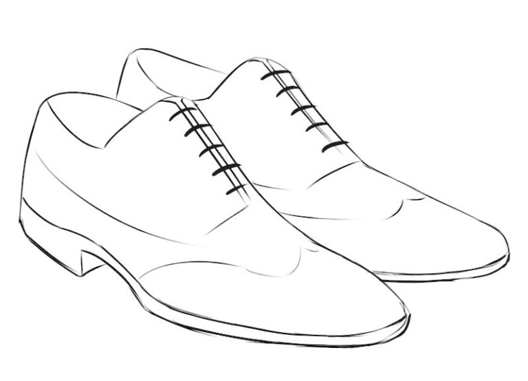Shoe Coloring Pages For Kids Coloring Pages