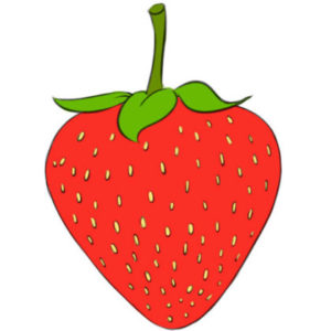 Strawberry Coloring Page
