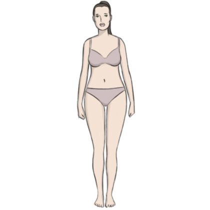 Female Body Coloring Page