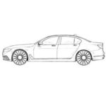 BMW Coloring Page