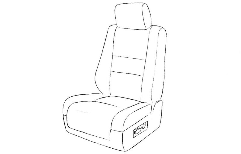 Car Seat Coloring Page