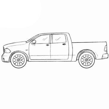 Dodge Ram Coloring Pages
