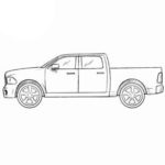 Dodge Truck Coloring Page