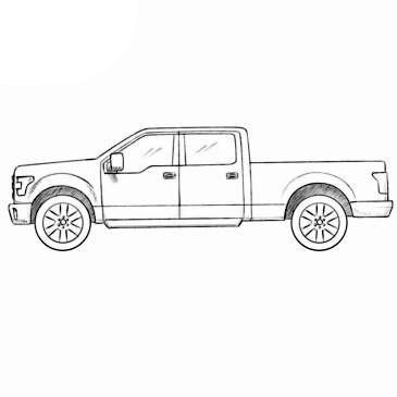 Ford Truck Coloring Pages