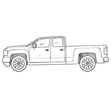 GMC Truck Coloring Page