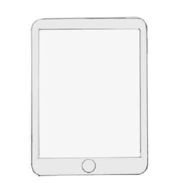 Easy iPad Coloring Page - Coloringpagez.com