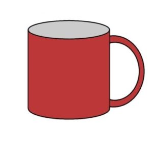 Easy Mug Coloring Page