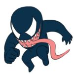 Easy Venom Coloring Page