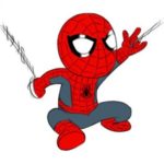 Easy Spider-Man Coloring Page