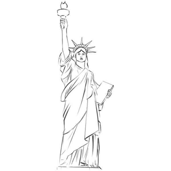 Monuments Coloring Pages