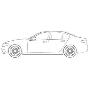 BMW Car Coloring Page