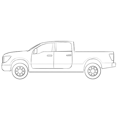 Diesel Truck Coloring Pages